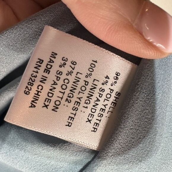 LOVERS + FRIENDS NWT Pelagic Strapless Maxi Dress Gown in Baby Blue‎ Size XS - Picture 9 of 15